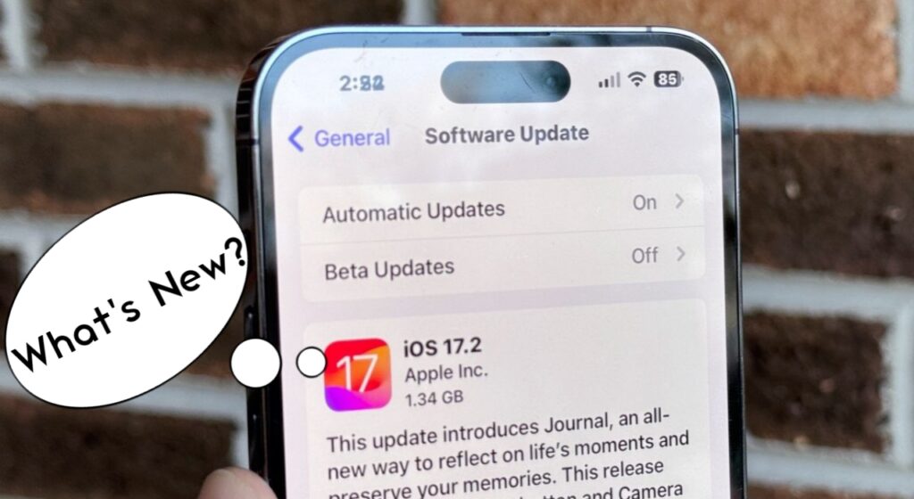 iOS 17.2 update what's new?
